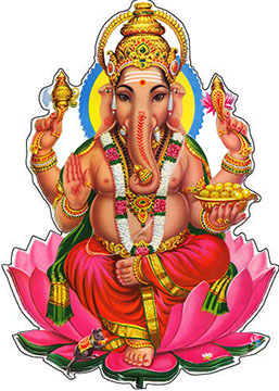 Lord Ganesh Vinyl Sticker