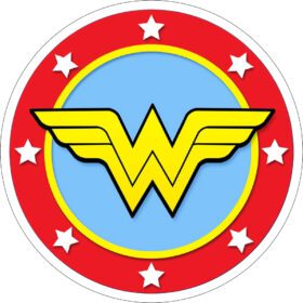 Wonder Woman Symbol vinyl sticker