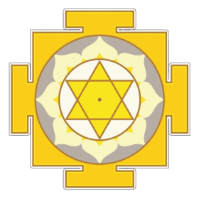 Jupiter Yantra luck Prosperity Symbol Courage Talisman Spiritual Growth Divine Wisdom Inner Knowledge Sacred Geometry vinyl sticker